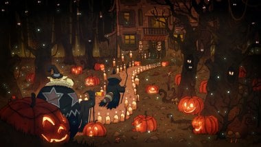 Halloween Trick or treat Wallpaper