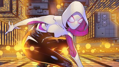 Spider Gwen Marvel Fondo de pantalla