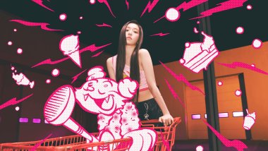 Irene Red Velvet Birthday ReVe Power Wallpaper