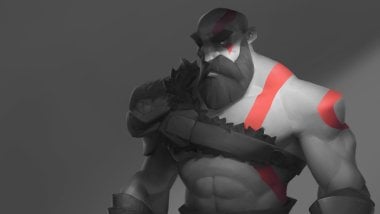 Kratos FanArt from God of War Wallpaper