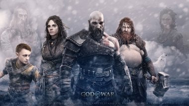 God of War: Ragnarök Characters Wallpaper