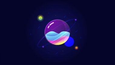 Planets Digital Art Wallpaper