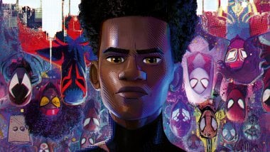 Miles Morales Spider Man Across the Spider Verse Movie Wallpaper