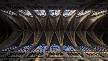 Gothic church arcs Wallpaper