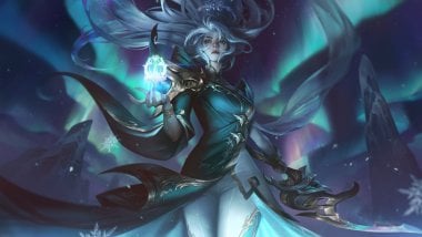 Winterblessed Diana League of Legends Wallpaper