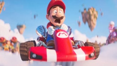 Mario Kart Racing Super Mario Bros Movie Wallpaper