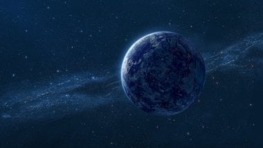 Planet in space Wallpaper