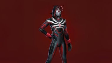 Marvels Spider Man 2 Red Spectre Suit Fondo de pantalla