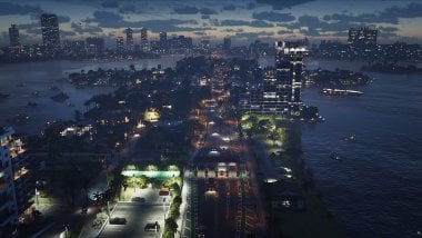 City at night GTA 6 Wallpaper
