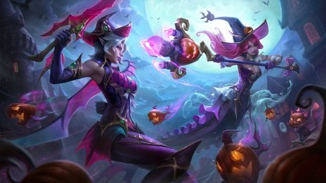 Fiora y Nami de League of Legends Fondo de pantalla