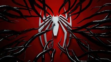 Marvels El Hombre Araña 2 Venom Symbiote Logo Fondo de pantalla