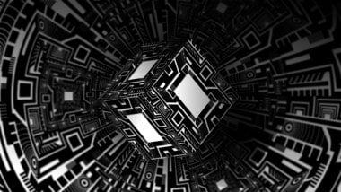 Abstract 3d cube figures Wallpaper