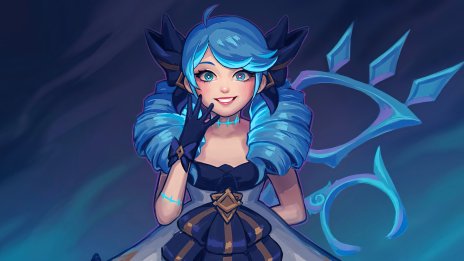 Gwen LOL League Of Legends Illustration Wallpaper