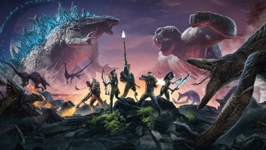 Godzilla x Kong Titan Chasers Videogame Wallpaper