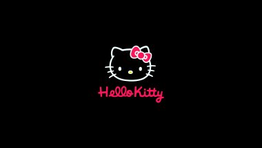 Hello Kitty negro Fondo de pantalla