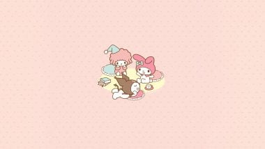Personajes de My Melody - Hello Kitty Fondo de pantalla