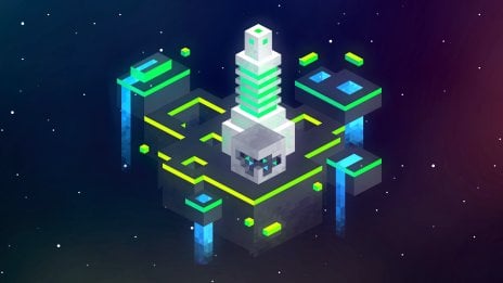 City in the abstract universe Wallpaper