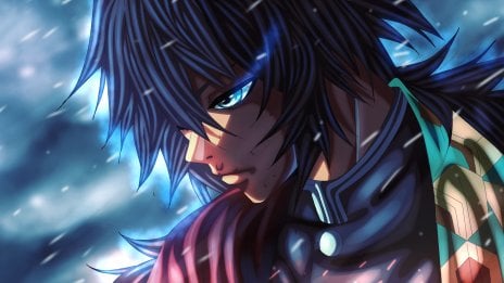 Giyu Tomioka de Kimetsu no Yaiba Fondo de pantalla