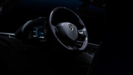 Lamborghini Aventador Ultimae Roadster Steering Wheel Wallpaper
