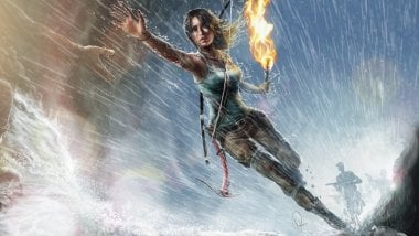 Lara Croft Artwork Fondo de pantalla