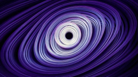 Abstract pink purple spiral of light Wallpaper