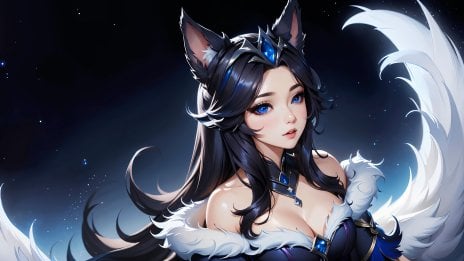 Ahri de League of Legends Fondo de pantalla