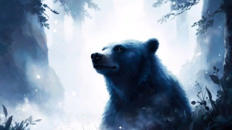 Oso de Espíritu: Poder, Introspección y Protección V3 Fondo de pantalla