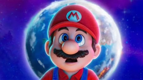 Mario en Super Mario Galaxy: La Película Fondo de pantalla