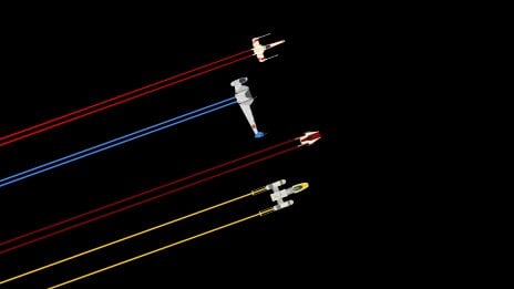 Rebel Alliance Starfighters – Star Wars Wallpaper