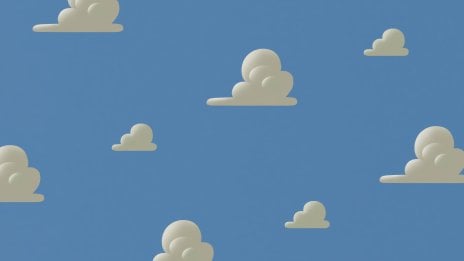 Clouds from Toy Story Wallpaper