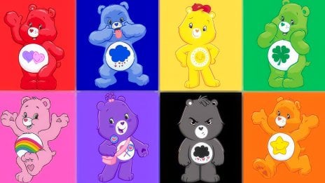 Drawing of the Care Bears Wallpaper