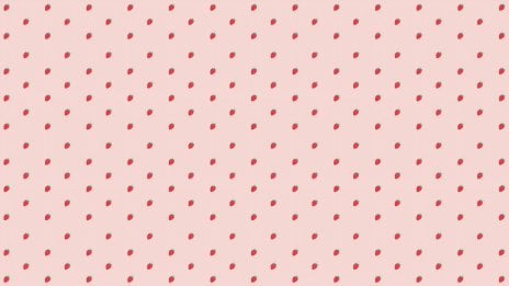 Patrón de pequeñas fresas minimalista - Aesthetic Fondo de pantalla