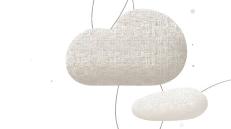 Art of Textured Floating Clouds - Aesthetic Wallpaper