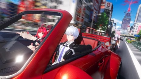 NTE Characters in a Car Wallpaper
