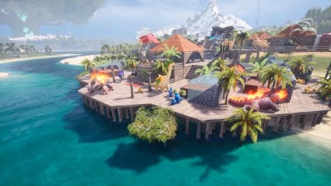Palworld Island Wallpaper