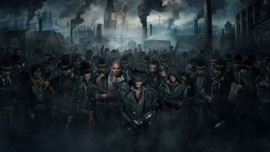 A crowd at Assassins Creed Syndicate Wallpaper