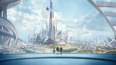 Ciudad Tomorrowland Fondo de pantalla