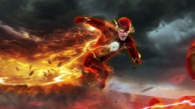 Barry Allen como Flash Fondo de pantalla