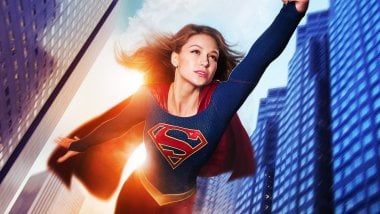 Melissa Benoist como Supergirl Fondo de pantalla