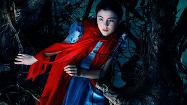 Little red riding hood in Into the woods Wallpaper