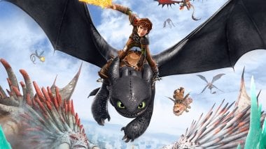 Poster of How to train your dragon Wallpaper