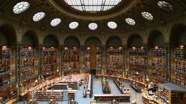 Biblioteca nacional de Francia Fondo de pantalla