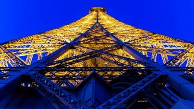 Perspectiva de la torre Eiffel Fondo de pantalla