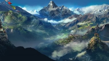 El Himalaya en Far Cry Fondo de pantalla