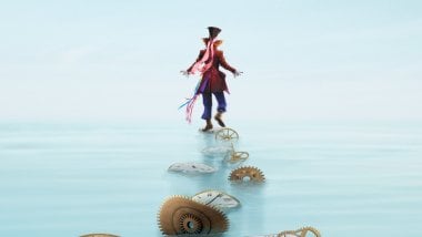 The Mad Hatter in Alice Through the Looking Glass Wallpaper