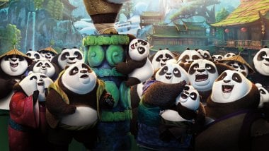 Todos los pandas de Kung fu Panda 3 Fondo de pantalla