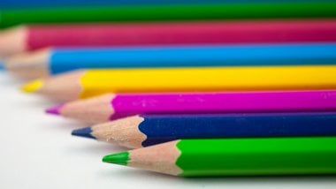 Colored pencils Wallpaper