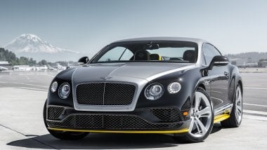 Bentley Continental GT negro Fondo de pantalla
