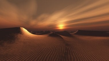 Desierto oscuro Fondo de pantalla