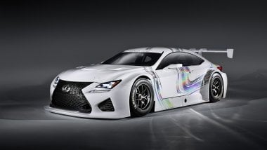 Lexus RC F GT3 Concept white Wallpaper